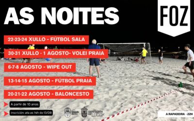 Fútbol praia – As Noites 2024