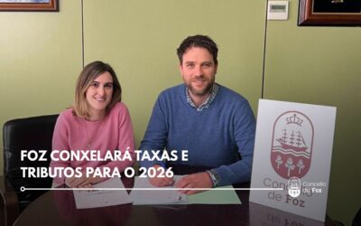 O Concello de Foz conxelará taxas e tributos para o ano 2026