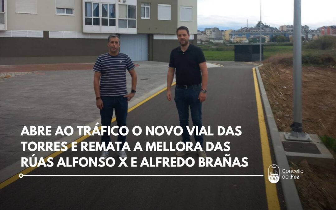Apertura do novo vial das Torres e mellora das rúas Alfonso X e Alfredo Brañas