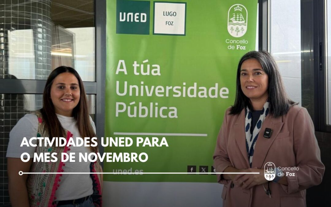 Actividades da UNED de Foz para o mes de novembro