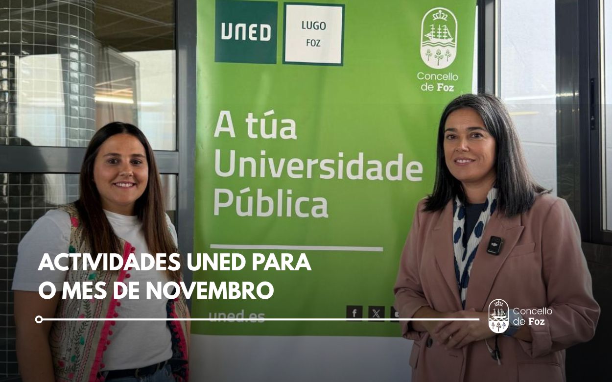 A Aula Universitaria da UNED de Foz programa dúas actividades para o mes de novembro centradas na natureza e na creatividade