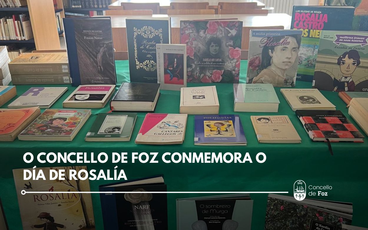 O Concello de Foz conmemora o Día de Rosalía