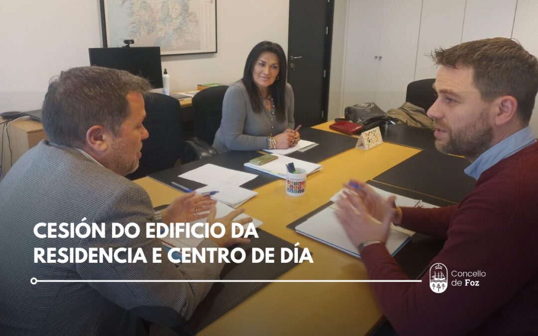 O Concello de Foz asina a cesión do edificio da residencia e centro de día