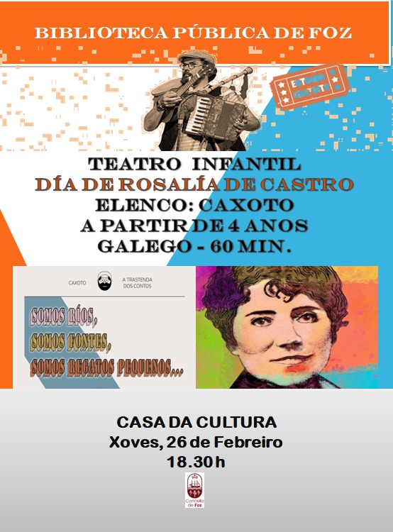 O Concello de Foz conmemora o Día de Rosalía 