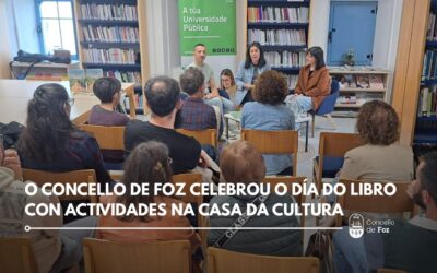 O Concello de Foz celebrou o Día do Libro con actividades na Casa da Cultura