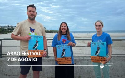 O Concello de Foz presenta o Arao Festival, que se celebrará o 7 de agosto.