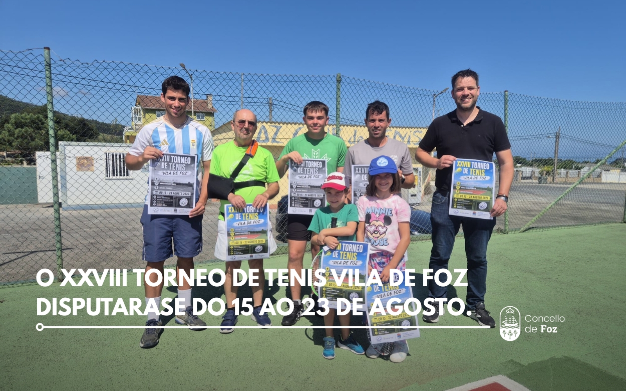 120826 PRESENTACIÓN TORNEO DE TENIS VILA DE FOZ