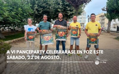 A VI Panceparty celebrarase en Foz este sábado, 22 de agosto.