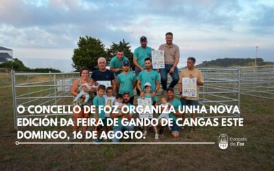 O Concello de Foz organiza una nova edición da Feira de Gando de Cangas este domingo, 16 de agosto.